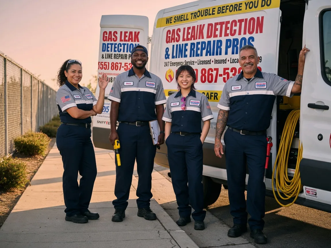 Gas Line Repair company in California City, CA